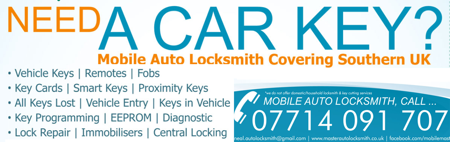 spare car keys and spare van keys in portsmouth and hampshire