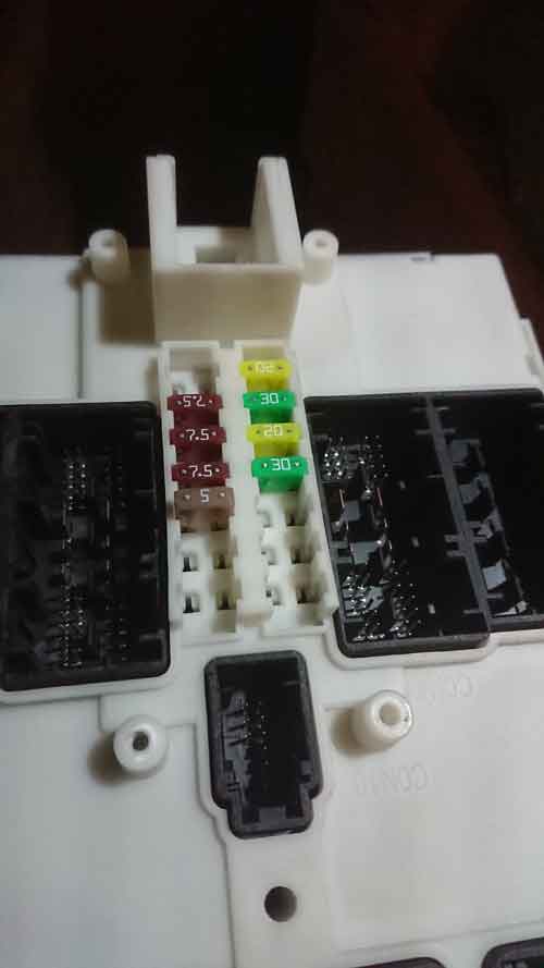 BMW FEM module fuses