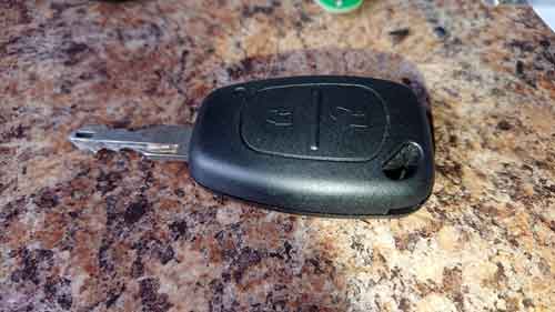 repaired renault master van key